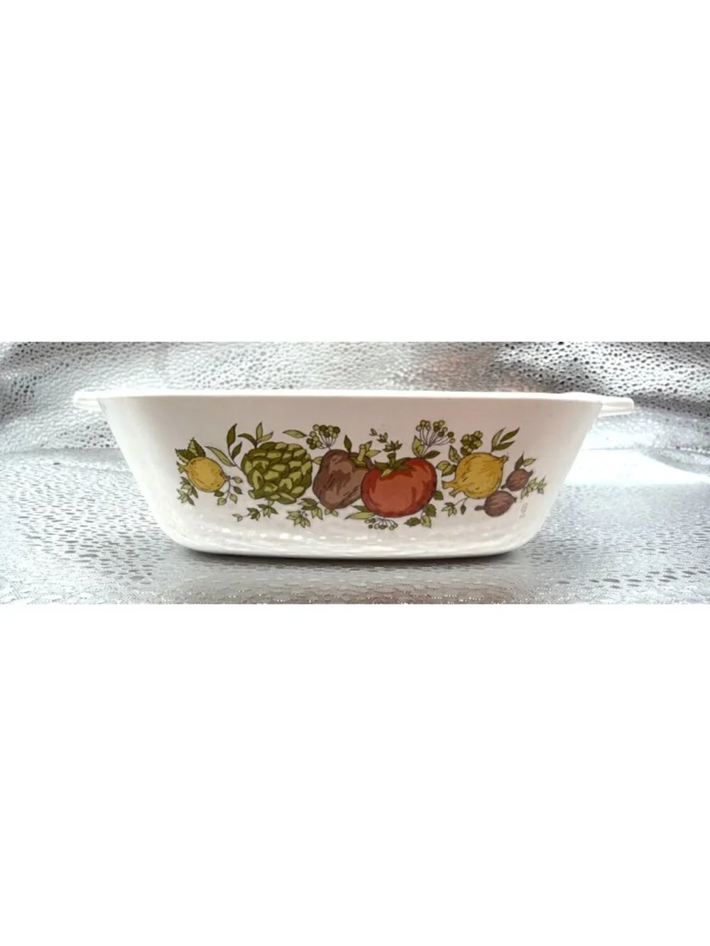 Vintage Spice Of Life Corning Ware Mini Casserole Dish P-41-B 1 3/4